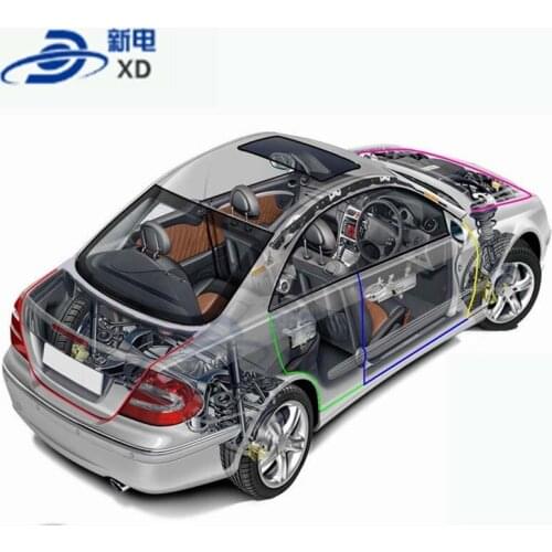 Auto door seal Car Sticke Rubber Seals Sound Insulation Sealing Automobiles Door Seal Strips Interior Accessories For audi R8