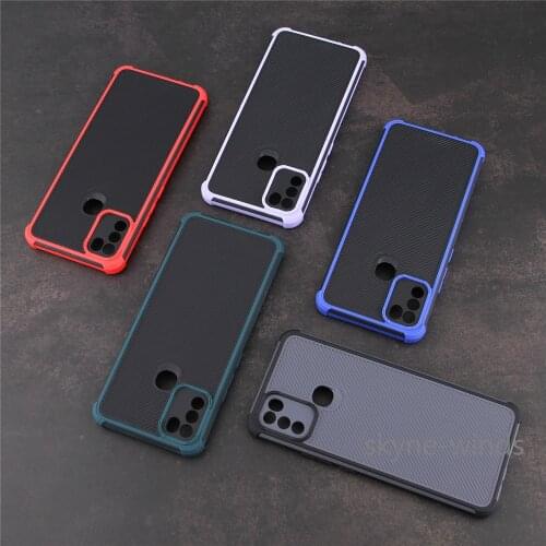 Military grade drop resistance case For Infinix Smart 5 2021 Hot 9 10 Play two-color anti-stain cover for Hot 9Play X680 fundas