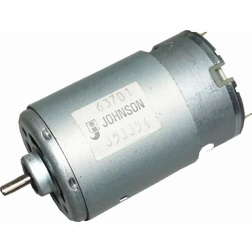JOHNSON RS-550 Electric Motor DC 9.6V 6V-12V 22400RPM High Speed Power Motor 3.17mm Shaft DIY Electric Drill Tool Toy Car Model