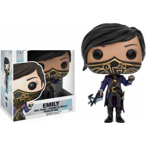 Games DISHONORED2 EMILY #121 Vinyl Action Figure toy Car decoration Dolls Collection Models for Children birthday Gift
