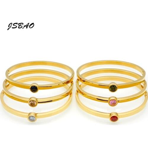 JSBAO Bracelets With Diamonds