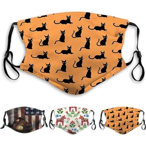 Adult Face Mask Anti-dust Mondmasker Halloween Cosplay Маска Mascarillas Breathable Mouth Masks With 2pc Filters Mondkapjes