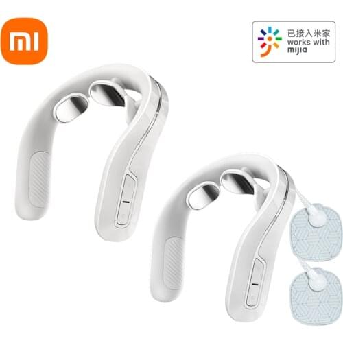 Xiaomi PGG Neck Cervical Massager Infrared Heating Pain Relief TENS Pulse Back Body Massage Patch Relaxation Machine Mijia APP