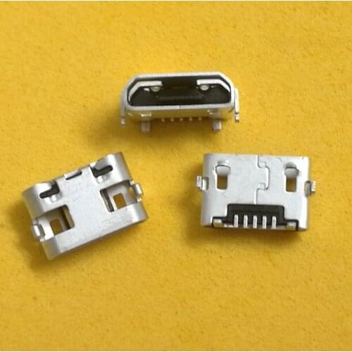 Mini Micro USB jack DC Charging Socket Port Connector power plug dock 5 pin replacement repair parts for Alcatel POP 2 OT-5042