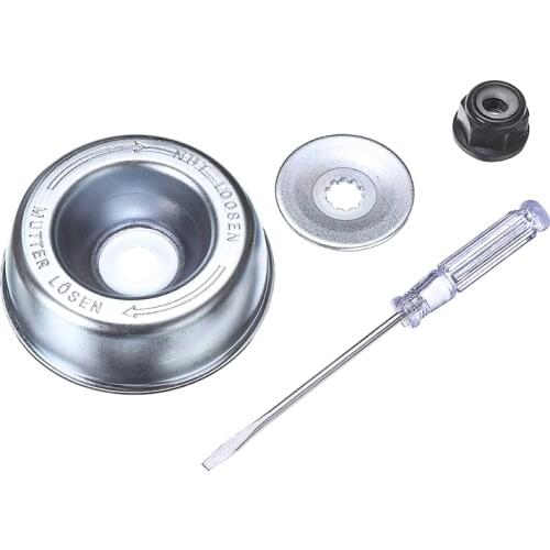 Mayitr Adapter Attachment Maintenance Kit String Grass Trimmers Replacement Blade Trimmer Fixing Blade Tools Parts