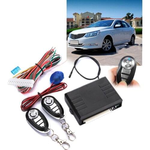 2020 New Universal Car Auto Remote Central Kit Fuses Door Lock Locking Vehicle Keyless Entry System New With Remote Controllers