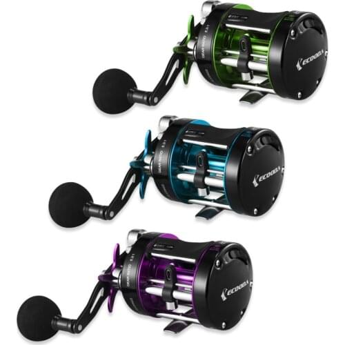 Ecooda Black Thunder Series Overhead Fishing Reel Boat Fish Wheel