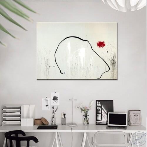 Joan Miro Hope of a Condemned Man Abstract Art Modern Painting Print On Canvas Wall Poster For Living Room Home Decor No Frame