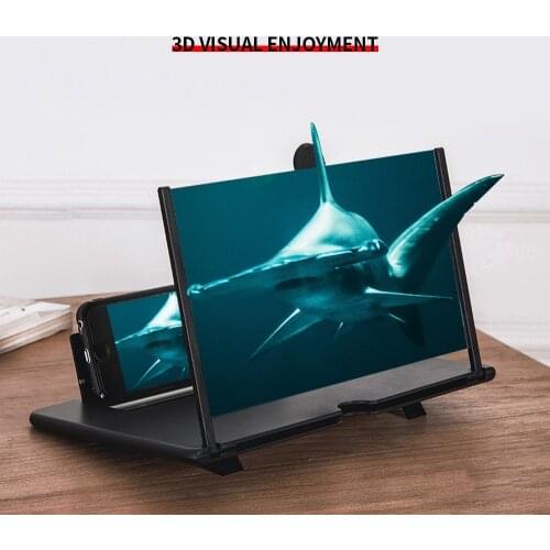 12-inch Mobile Phone Video Amplifier Enlarged Screen Portable Cell Phone Amplifier Zoom on the phone screen by 3-4 times