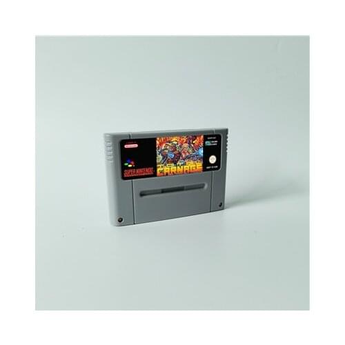 Total Carnage - Action Game Card EUR Version English Language