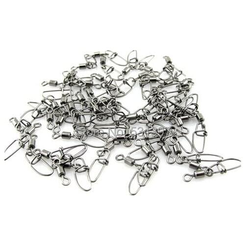 Rolling swivel with insurance snap 5