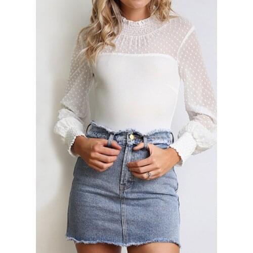 Womens High Collar Long Sleeve Sexy Jumpsuit Autumn Clothing Wear Sexy Slim Short Bodycon Romper