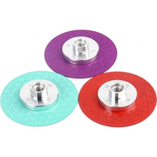 1pc 4" Vacuum Brazed Diamond Grinding Disc Angle Grinder Saw Blade Concrete Stone Pads Discs Saw Tile
