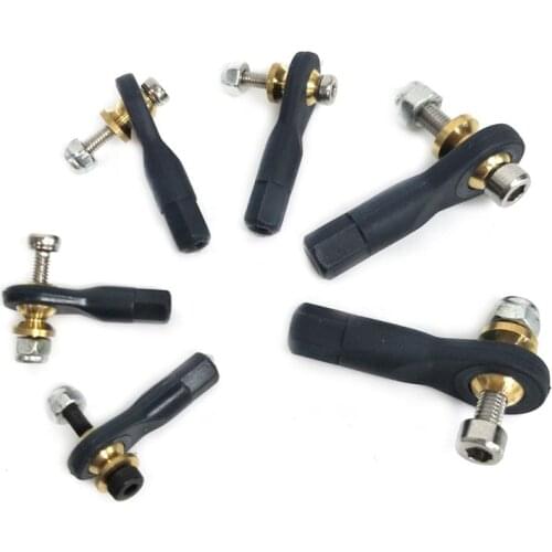 5pcs M2 M2.5 M3 Single Cup RC Ball Joint Link Set For RC Model Airplane Boat Car