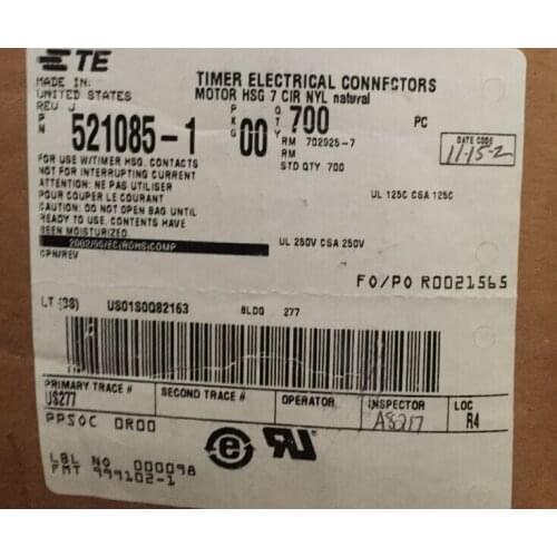 520185-1 TYCO connectors TE connectors AMP connectors terminals 100% new and original parts