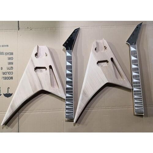 Factory Outlet-6 Strings Semi-finished Electric Guitar with Basswood Body,Maple Neck