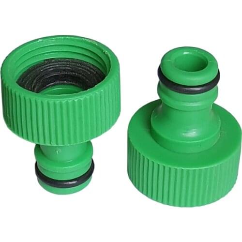 5 Pcs Irrigation 3/4" Female Thread Quick Connector Garden Tap Watering Hose Pipe Fitting Adapter 16mm Quick Coupling adapter