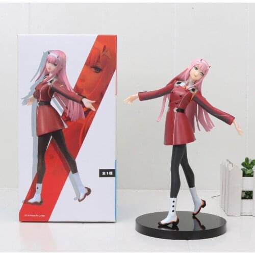 Anime Darling in the Franxx Zero Two 02 EXQ ver. 21cm PVC Anime Action Figure Collection Model Doll Toys