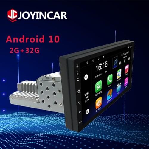 1 Din Car Radio 7'' Android 10.0 FM GPS Navigation Multimedia Video Player Carplay Stereo Bluetooth Autoradio Adjustable