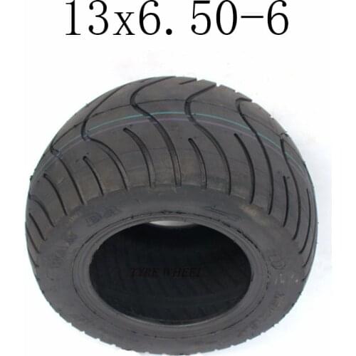 Tubeless Tire 13x6.50-6 for ATV QUAD Golf Buggy Mower Go-kart Lawnmowers 13*6.50-6 tire for sightseeing car accessorie