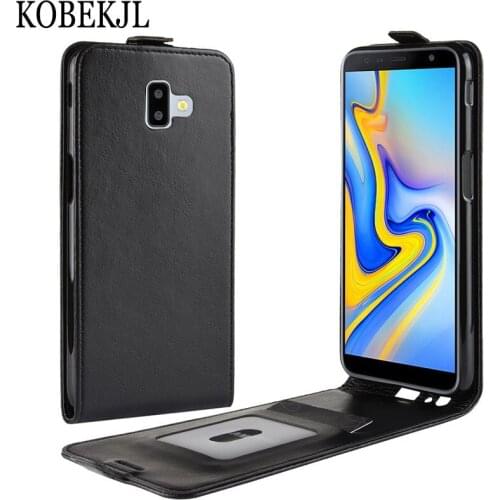For Case Samsung Galaxy J6 Plus Case Flip PU Leather Back Cover Phone Case For Samsung Galaxy J6 Plus J610F J610 SM-J610F J6Plus