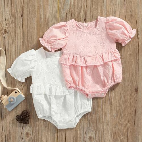 DuAnyozu Bodysuit With Short Sleeves For Babies