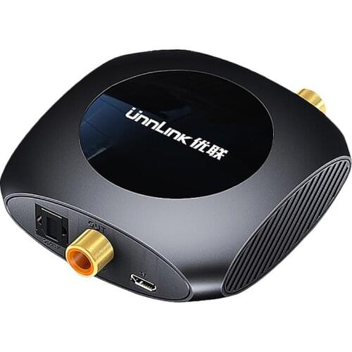 Hot-Unnlink Optical Toslink to Coaxial Bidirectional Audio Converter HiFi 5.1 DTS Dolby AC-3 192KHZ SPDIF Coaxial to Toslink for