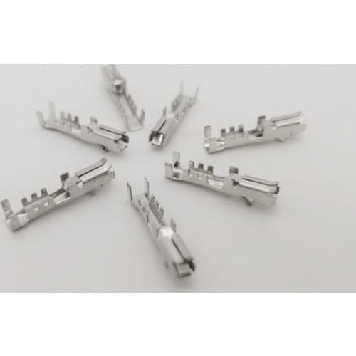 100pcs/lot Wire Terminal Crimp Terminal For 3 Pin Honeywell 100 150 250 PSI Oil/Fuel Pressure Sensor Connector Plug