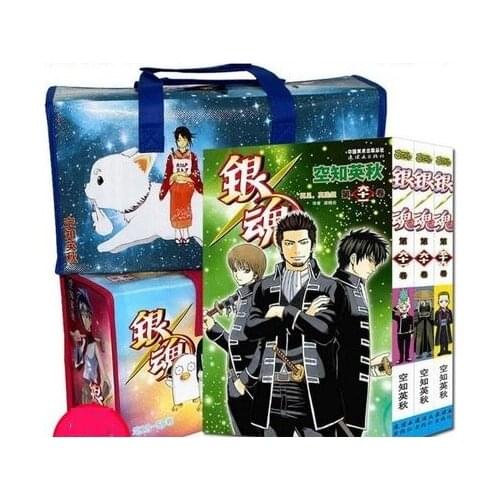66 Books Chinese Manga Book GINTAMA Volume 1-66 Japan Youth Teens Adult Cartoon Comic Anime Animation China Language Story Book