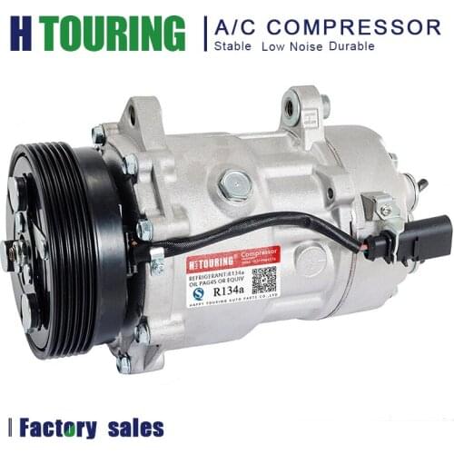 For 93-98 VW Passat Jetta Golf 95-02 Cabrio SD7V16 AC Compressor 1H0820803D 1H0820803DX CO 1100JC 4717000 1100 4252 98591 6PK