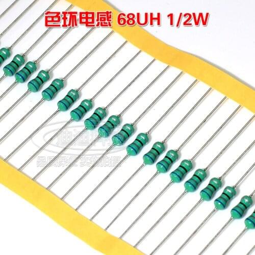 New Color Ring Inductor 0410 1/2W 68UH 680K Color Code Inductor