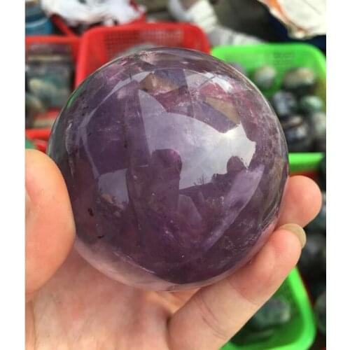 New fashionable crystal, quartz ball natural color fluorite ball, household decoration