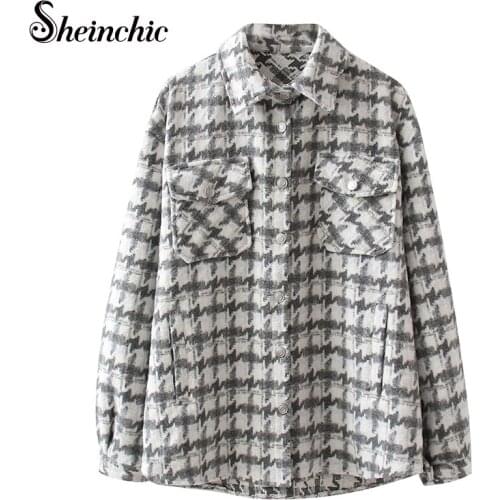 Sheinchic Women's Wool Coats
