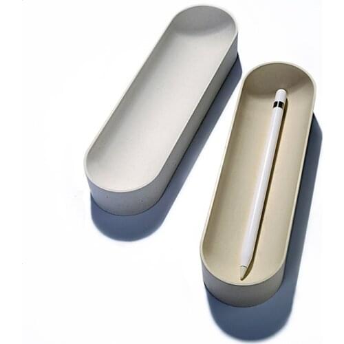 Silicone Concrete Molds Cement Storage Box Multi - Functional Container Mould Desktop Pen Holder Mold Silica Gel Silicone Rubber