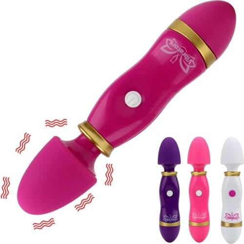 VATINE Female Masturbation Sex Toys for Woman 12 Speed Clitoris Stimulate Silicone G-spot Vibrator Magic Rod AV Stick