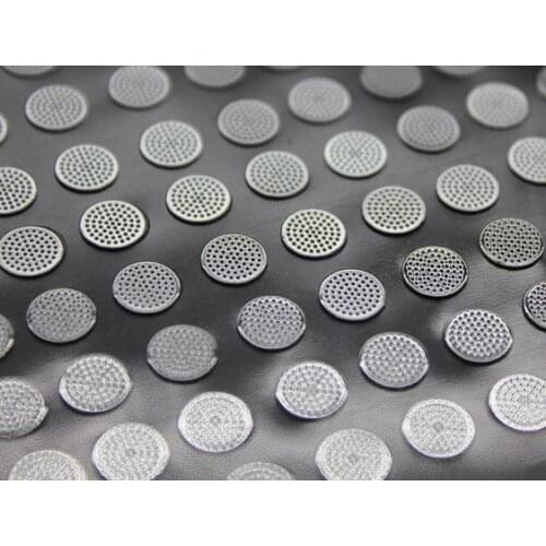 Stainless steel ear headphones special filter with a plastic dust network 3.7MM 4MM 5MM 50pcs