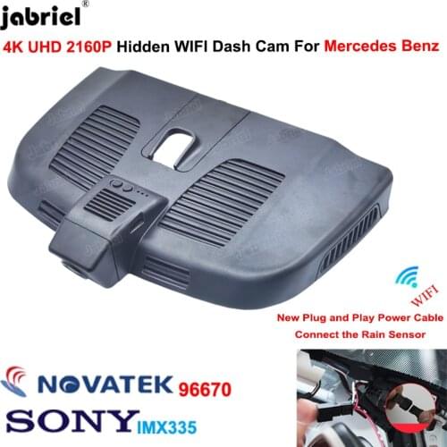 4K 2160P New Wifi Car DVR Dash Cam for Mercedes Benz V Class w447 v200d v220d v250 v250d v300d EQV METRIS Marco Polo 2014-2021