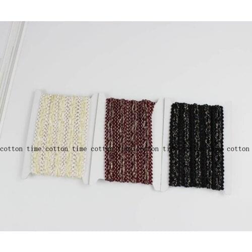 5 yards Thick Braid Trim Golden Rope Trimming mixed braided Tape Twisted Cords Dress Coat Sewing Accessory