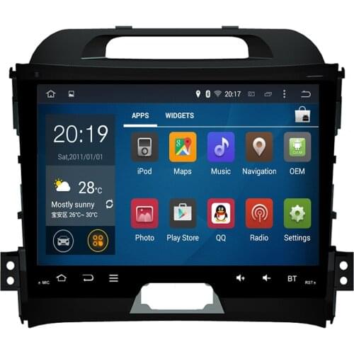 8 cores Android10 2din Car dvd radio player for KIA Sportage 2014 2011 2012 2013 2015 gps navigation multimedia player