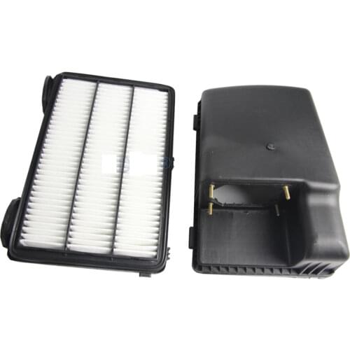 LHD Air Filter Box for Pajero V73 V97 Air Grid Cover Base for Montero 2000-2020 V77 Air Filter for Shogun V87 V93 V95 Petrol Car