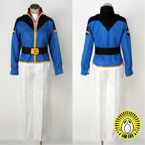 Free shipping Cartoon Anime Mobile Suit Gundam 00 Cosplay Amuro Ray Uniforms Cos Woman Man Halloween Party Cosplay Costume