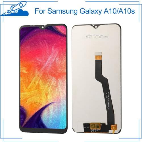100% OEM IPS LCD For Samsung Galaxy A10 A10s LCD Touch Screen amoled Display Digitize Assembly Replacement Frame NO Dead Pixel