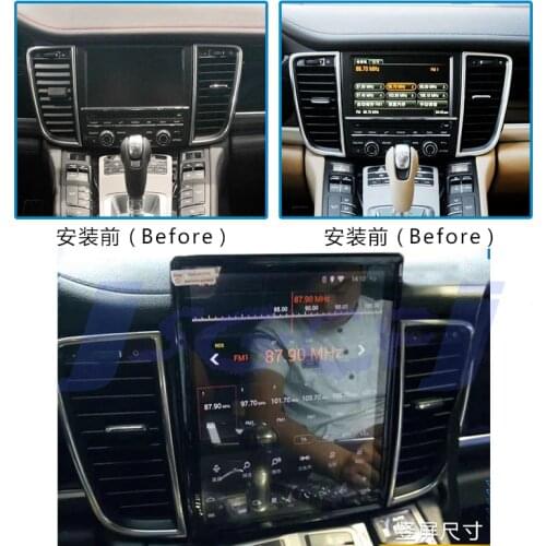 For Porsche Panamera 970 G1 GTS Turbo S 4 PCM Car Multimedia Player NAVI Radio Stereo Navigation CarPlay 360 BirdView