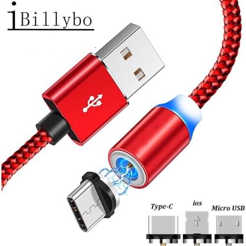 USB Magnet Fast charger For ZTE Blade A7 V7 lite V9 Vita magnetic Micro USB Charge Cable For Samsung galaxy A6 J8 J7 Neo J4 A2