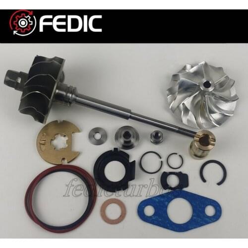 MFS billet Turbo shaft and wheel + repair kit BV43 53039880168 1118100-ED01A for Great Wall Hover 4D20 2.0 L H5 2.0 T