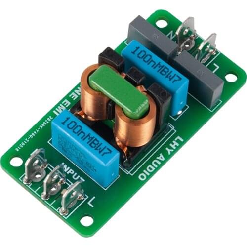 Power filter board module emi filter AC mains purification fever sound noise reduction anti-interference 4A