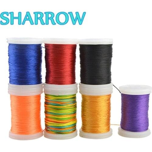 2pcs 120m/Roll Archery Bowstring Serving Thread Line Cord Bow String Protector Serving Thread For Shooting Practice Accessories