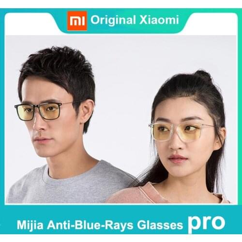 New Original Xiaomi Mijia Anti-blue Rays Goggles Pro Men Women Ultralight Anti-UV Glasses for Play Computer Phone Driving