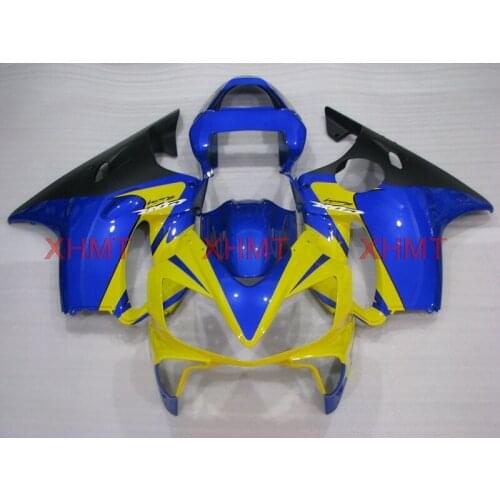 For Honda Cbr600 2001 - 2003 Bodywork CBR600F4i 2002 Fairings for Honda Cbr600 03 Yellow Blue Black Fairings