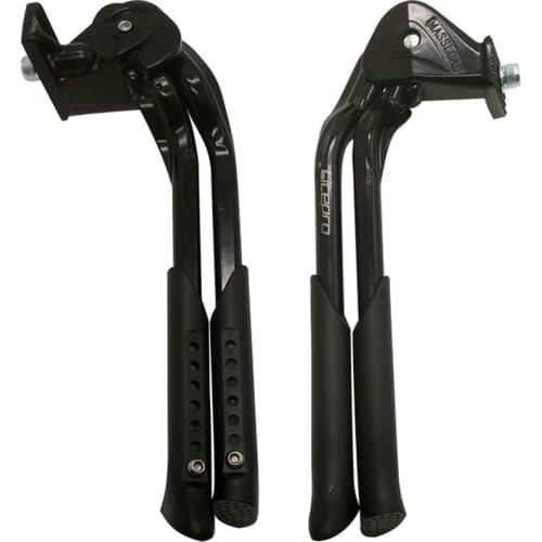 Litepro Dual Center Kickstand For 20 28 InchRoad Mountain Bicycle Foot Support Aluminum Alloy Adjustable Parking Rack Bracket